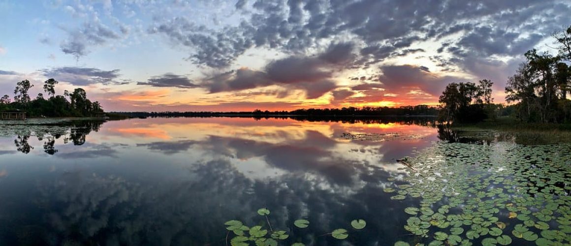 A view of an Orlando waterway